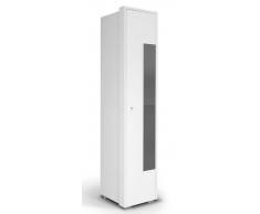 Easy Möbel (MA) Jugendzimmer - Drehtürenschrank / Kleiderschrank Gabriel 15, Farbe: Weiß / Gra