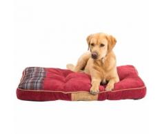 Scruffs Hundebett Highland Rot, Maße: ca. 100 x 70 x 8 cm