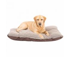 Earthbound Hundekorb Tweed Flat Cushion Beige, Gr. 2