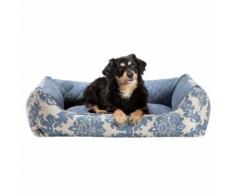 alsa-brand Hundekorb Barock Blau, Gr. 4