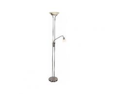 nino leuchten led deckenfluter »maro«, leseleuchte flexibel einstellbar
