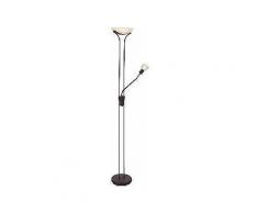 nino leuchten led deckenfluter »maro«, leseleuchte flexibel einstellbar