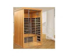 helo family infrarotkabine »transparenz«, 120/105/200 cm, 34 mm, carbonflex strahler