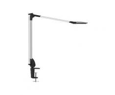 MAUL MAULoptimus colour vario Schreibtischlampe silber 10 W, A