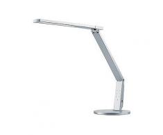 Hansa LED Vario Plus Schreibtischlampe silber 10 W, A