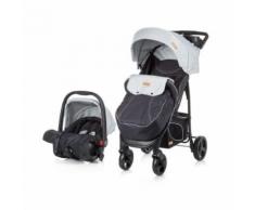 Chipolino Baby Kombikinderwagen Passo 2 in 1 mit Autositz, Fußsa