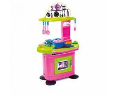 Mochtoys Kinderküche 78 cm 10149 in rosa mit Herd, Spülbecke