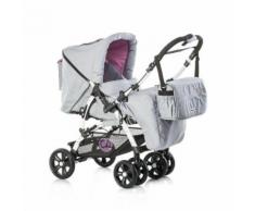 Chipolino Kombikinderwagen Dakota 2 in 1 mit Sonnendach, Fußsack