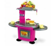 Mochtoys Kinderküche 78 cm 10500 in pink mit Herd, Backofen, Musi