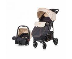 Chipolino Baby Kombikinderwagen Passo 2 in 1 mit Autositz, Fußsa