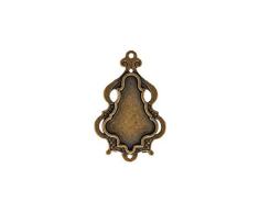 Gilded - Bezels Vergoldete, Blenden Spellbinder Papier Arts Großer Kronleuchter Rand, Gold