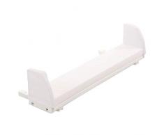 babybay Maxi und Boxspring Verlängerungsseite weiß lackiert inkl. Matratzenergänzung weiß (nicht gleichzeitig verwendbar mit babybay Verschlussgitter)