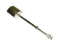 Better & Best Tee Filter, Oval, Metall, Silber, 4,2 x 3 x 20,5 cm