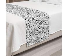 Lunarable Bettläufer, mehrfarbig King weiß/schwarz