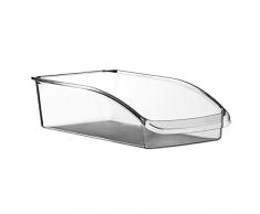 Premier Housewares 8 x 33 x 23 cm Kühlschrank Organizer, PS-Polystyrol, klar, 33x23x8