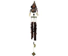 StealStreet 74502 Windspiel, Kunstharz, indische Mutter mit Kind, 89 cm