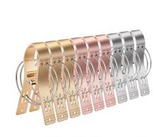 KABB HS-0068 Badetuchclips aus Aluminiumlegierung für Strandstuhl oder Poolliege, Jumbo-Größe, 3 Farben, L