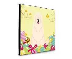 Carolines Treasures Wanddekoration Ostereier Südrussischer Schäferhund, Mehrfarbig