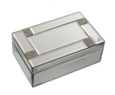 DRW Schmuckkästchen, rechteckig, 21 x 13 x 8,5 cm