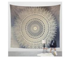 wchuang Wand Decor Blumenmuster Tapisserie Art Home Dekoration Fenster Vorhang Yogamatte, Tagesdecke, Strandtuch Decke, 1, M