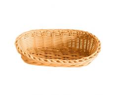 Garcia de Pou Länglicher Weidenkorb Imitation 23X9X8 cm Orange Pp - 12 Un.