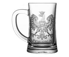 Crystaljulia 05953 Bierkrug, Bleikristall, 500 milliliters