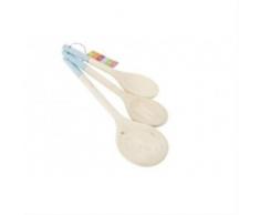 T & G Teelöffel 3 Stück mit Ende blau Birke