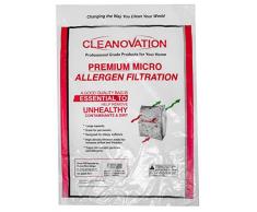 Cleanovation Eureka F & G Staubsaugerbeutel 9er Pack Ersatzbeutel für 200, 600, 1400, 1900, 2000, 2100, 4000, 5000 Standstaubsauger Teil 52320C