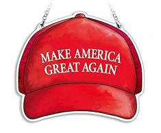 Amia Make America Again Sonnenfänger aus Glas, Mehrfarbig