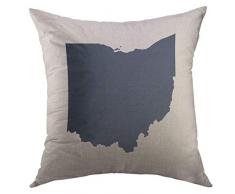 Mugod Dekorativer Überwurf-Kissenbezug Schutzhülle für Couch Sofa Bett Home Decor, Ikat Ethnic Boho Tribal Tuch Bademode Design Watercolor hcolorful Muster Folk floralpillow Fall 18x18 inch Muster 15