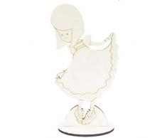 Dayka Trade Holzfigur, mehrfarbig, 17 cm