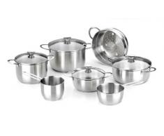 BRA Ancora Topfset aus rostfreiem 18/10-Edelstahl, 7 Teile