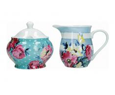 Mikasa MKCLOSUGCRE Clovelly Milchkännchen und Zuckerdose Set in Geschenkbox, porzellan