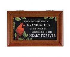 Carson Home Accents Spieluhr, Motiv Opa, Braun