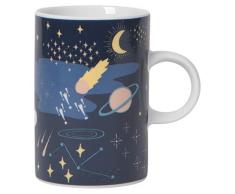 Danica Studio 7002107aa Cosmic Becher, Porzellan, Blau