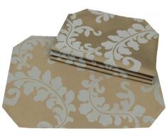 Xia Home Fashions Tischsets Efeu, 35,6 x 50,8 cm, 4 Stück