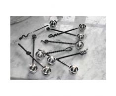 Elk Lighting SCOOP014/S4 Kaffeelöffel, Einheitsgröße, rustikal