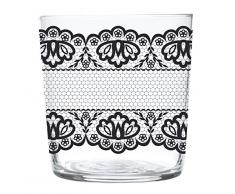 Excelsa Spitze Glas Wasser CL 37, Glas, transparent, 8.5 x 8.5 x 9 cm