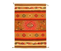 NOVICA 375.615,2 cm Dazzling Sterne Wolle Teppich, 15,2 x 21,6 cm 6 x 8,5