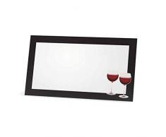 Stationery Creations Tischkarten Rotweingläser schwarz