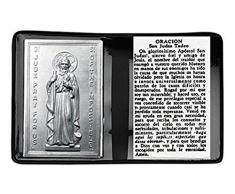 StealStreet ST Jude Metall Plaque im Ordner Spanisch