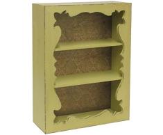 Three Hands DREI Hände Wandregal, gelb