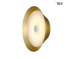 SLV BATO 35 CW, Indoor Wand-und Deckenaufbauleuchte, Messing, LED, 2500K Leuchte Aluminium 15 W, gold