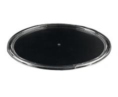 Garcia de Pou Rundes Tablett Für Code 152.32 Ø 40X2 cm Transparent Polykarbonat - 1 Un.