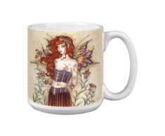 Tree-Free Greetings xm27564 Amy braun Künstlerische Jumbo Tasse, 591 ml, Sweet Wand Flower Fairy