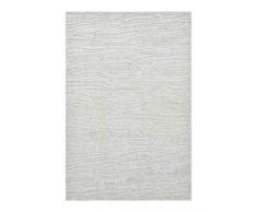 Solo Rugs Lauren Teppich, handgewebt, für den Innenbereich, 20,3 x 25,4 cm, silberfarben