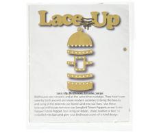 Eyeconnect Crafts Spanplatten-Schnürung, Vogelhaus, 10,2 x 26,7 cm