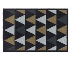 Hamat Fußmatte Prestige waschbar, Polyamid, Beige/Schwarz, 50 x 75 cm