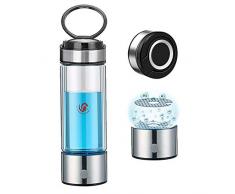 FEARLESSBOOM PEM/SPE Technologie Wasserstoffflasche Generator alkalisches Wasser Ionisator Silber, schwarz