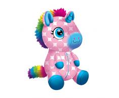 Novelty, Inc. Animal Travel Palz Nackenkissen, wendbar, gefüllt Rosa, Einhorn